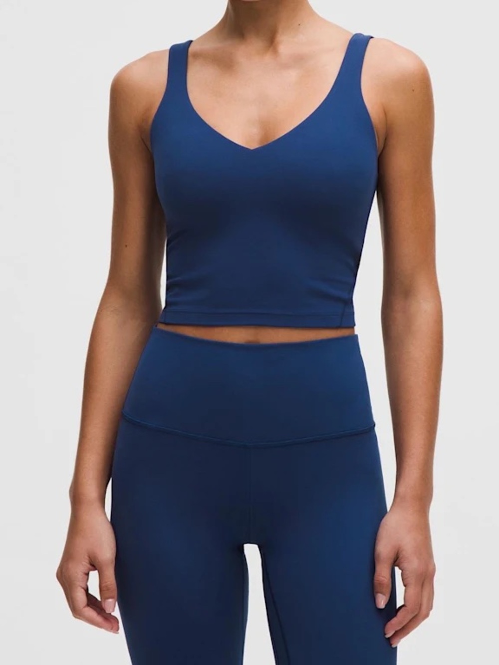 Lululemon Align Tank Top NWOT Size 2 Clubhouse Blue Crop